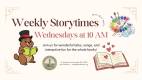 Weekly Storytimes image